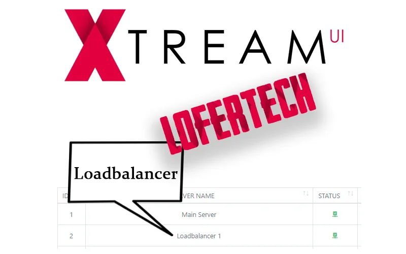 xtream ui Loadbalancer